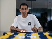 El detrás de escena de la firma de Ángel Di María en Rosario Central: la sonrisa de Fideo y la emoción de su mujer Jorgelina