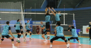 La Selección Argentina de Vóley entrenó en San Juan