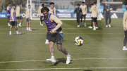 Con Messi y asado, la Selección Argentina inició la semana pensando en Chile