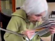 El video más emotivo de Platense campeón: la reacción de una abuela de 98 años que se enteró del título por la tapa de los diarios