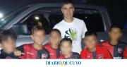 Newell’s sancionó a chicos de 9 años por sacarse una foto con Malcorra, figura de Central