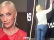 Ingrid Grudke destrozó el gimnasio de su expareja