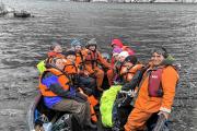 Maisa, la geóloga de Roca que se embarcó por el fin del mundo: 16 días de expedición en lancha