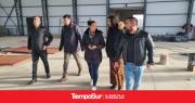 Grasso recorrió obras y pidió reactivar el compre local en el Dia del Padre 