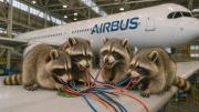 ‘’Aterrizaje forzoso’’ en la producción de Airbus: culpa de mapaches sin boleto