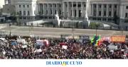 El Congreso, rodeado de manifestantes por la reforma jubilatoria y la Ley de Discapacidad