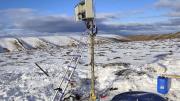 Instalan estación hidrometeorológica cerca de Río Turbio