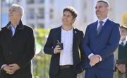 La Plata: Kicillof y Alak inauguraron las obras de remodelación de Plaza Italia