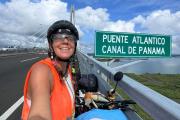 Viajar sola, vivir libre: la infinita ruta de Patricia que empezó en El Bolsón y la llevó a cruzar el continente en bicicleta
