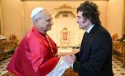 El papa recibió a Milei y le confirmó que vendrá a la Argentina