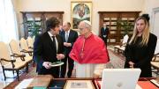 Cuáles son los regalos que Javier Milei le hizo al Papa León XIV