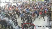Represión coordinada: al igual que Gendarmería, la Prefectura también disparó de manera antirreglamentaria 