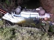 Trágico vuelco en la curva de la muerte de la ruta 33: fallecieron una mujer y una nena de 4 años