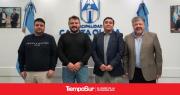 Banco Santa Cruz y la Municipalidad de Caleta Oliva firmaron un nuevo convenio de agente financiero