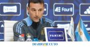 Lionel Scaloni no confirmó el equipo ante Colombia, pero aseguró que Messi será titular