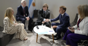 Macron le prometió a Milei inversiones en minería y en energía nuclear