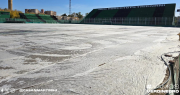 Pensando en el Clausura de Primera, San Martín terminó con los trabajos de resiembra del Hilario Sánchez