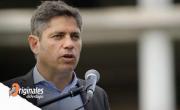 Kicillof estuvo en la sede del PJ donde habló Cristina Kirchner
