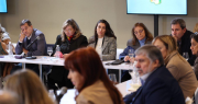 Uñac y Giménez estuvieron con Cristina en la sede del PJ de la Ciudad de Buenos Aires