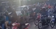 Video: así fue la conmovedora despedida del motociclista que murió en una picada en Pocito