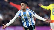 Con Almada como figura, así fue el 1x1 de Argentina en el empate con Colombia