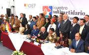 Encuentro multipartidario e institucional se realizará este jueves en Santa Cruz