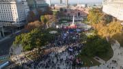 El apoyo a Cristina Kirchner se coló en el reclamo de los jubilados