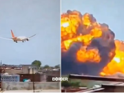 Un avión de Air India se estrelló 17 segundos después de despegar