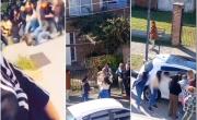 Batalla campal entre alumnas y madres de una escuela secundaria