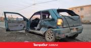 Una mujer fue hospitalizada tras chocar