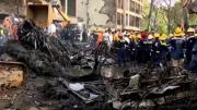 Tragedia aérea en la India: detalles del área urbana donde impactó el avión