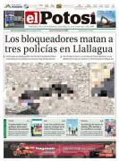 Portadas de los periódicos de Bolivia del jueves 12 de junio del 2025