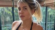 Tras las fotos de Ibiza, filtran video de Wanda Nara entrenando en joggineta, panza al aire y al natural