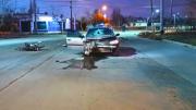 Una motociclista de 30 años murió al ser chocada por un auto en un accidente frontal