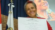 Susana Baca, referente de la cultura afroperuana, recibió el doctorado Honoris Causa de la UNCuyo