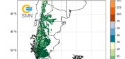 Así avanzará la nieve sobre la Patagonia este fin de semana: el mapa que muestra el hora por hora