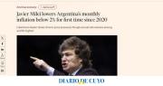 Javier Milei logró controlar “las presiones crónicas de los precios”