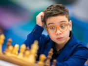 Faustino Oro y otra travesura en los tableros de ajedrez: firmó tablas con Ian Nepomniachtchi en el Campeonato Mundial Blitz por equipos