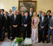 Antes de su regreso al país, Javier Milei se reunió con empresarios en España