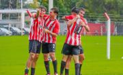 Los pibes gobernaron la jornada ante la Lepra