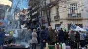 Operativo sorpresa: desalojaron a los militantes que acampaban en la puerta de Cristina Kirchner