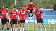 River: Gallardo tiene casi lista la formación para el debut del martes  
