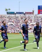 París Saint Germain goleó al Atlético Madrid en su debut (4-0)