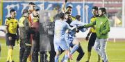 Bolívar y Always igualaron en un partido que terminó en pelea