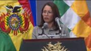 Arce posesiona a Jessica Saravia como ministra de Justicia tras la renuncia de Siles por filtración de audio