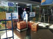 Decomisan 1.264 unidades de pollo en operativo anticontrabando en Chua y las entregan a Emapa