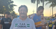 ¡La camiseta de Cabral de Rawson en el Hard Rock Stadium de Miami!