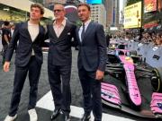 Franco Colapinto, en la premier de la película de la Fórmula 1: foto con Brad Pitt y el deseo de que más gente se acerque al deporte