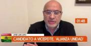 Bolivia no tiene tiempo: Candidato José Luis Lupo propone Ley Financial y medidas anticrisis