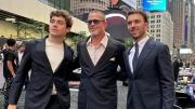 El encuentro entre Franco Colapinto y Brad Pitt